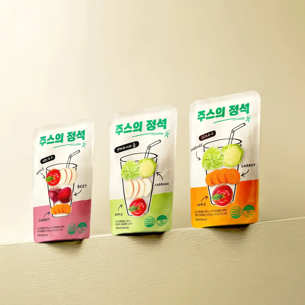 [NEW]주스의정석 ABC/CCA/양배추사과즙 100ml 3종 택1